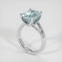 4.33 Ct. Gemstone Ring, 18K White Gold 2