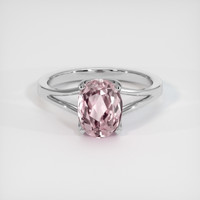 2.52 Ct. Gemstone Ring, 18K White Gold 1