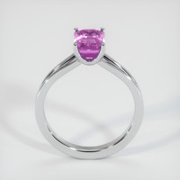 2.30 Ct. Sapphire Ring, 18K White Gold 3