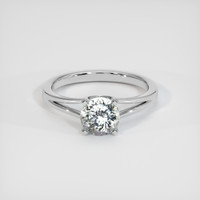 1.22 Ct. Sapphire Ring, 18K White Gold 1