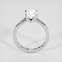 1.99 Ct. White Sapphire Ring, 18K White Gold 3