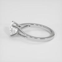 1.99 Ct. White Sapphire Ring, 18K White Gold 4