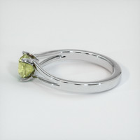 1.34 Ct. Sapphire Ring, 18K White Gold 4