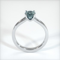 0.62 Ct. Sapphire Ring, 18K White Gold 3