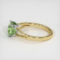 2.20 Ct. Gemstone Ring, 14K White & Yellow 4