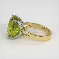 10.65 Ct. Gemstone Ring, 14K White & Yellow 4