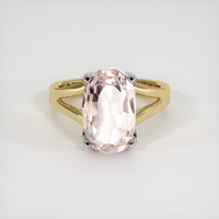 6.33 Ct. Gemstone Ring, 14K White & Yellow 1