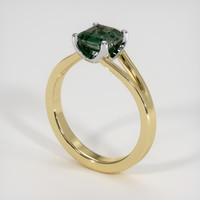 1.41 Ct. Gemstone Ring, 14K White & Yellow 2