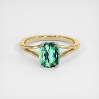 1.58 Ct. Gemstone Ring, 14K White & Yellow 1