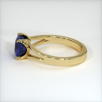 1.89 Ct. Blue Sapphire Ring, 10K Yellow Gold 4
