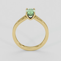 1.41 Ct. Green Sapphire Ring, 10K Yellow Gold 3