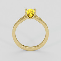 1.34 Ct. Yellow Sapphire Ring, 10K Yellow Gold 3