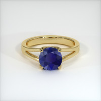 1.42 Ct. Sapphire Ring, 14K Yellow Gold 1