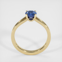 0.90 Ct. Sapphire Ring, 14K Yellow Gold 3