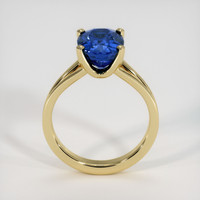3.57 Ct. Sapphire Ring, 14K Yellow Gold 3
