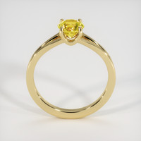 0.92 Ct. Sapphire Ring, 14K Yellow Gold 3