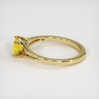0.92 Ct. Sapphire Ring, 14K Yellow Gold 4