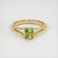 1.82 Ct. Sapphire Ring, 14K Yellow Gold 1