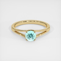 0.67 Ct. Gemstone Ring, 14K Yellow Gold 1