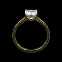1.20 Ct. Gemstone Ring, 14K Yellow Gold 3