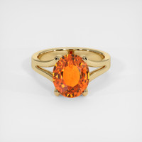 6.15 Ct. Gemstone Ring, 14K Yellow Gold 1