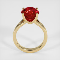 6.06 Ct. Ruby Ring, 14K Yellow Gold 3