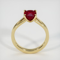 2.50 Ct. Ruby Ring, 14K Yellow Gold 3