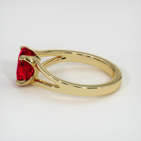 2.05 Ct. Ruby Ring, 14K Yellow Gold 4