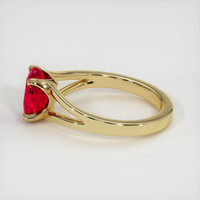 1.97 Ct. Ruby Ring, 14K Yellow Gold 4