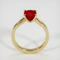 2.40 Ct. Ruby Ring, 14K Yellow Gold 3