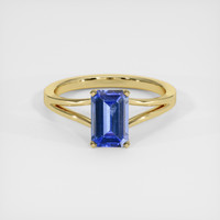 1.45 Ct. Sapphire Ring, 14K Yellow Gold 1