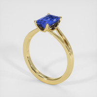 1.45 Ct. Sapphire Ring, 14K Yellow Gold 2
