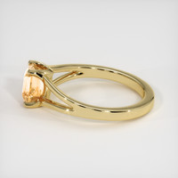 0.98 Ct. Sapphire Ring, 14K Yellow Gold 4
