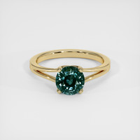 2.10 Ct. Sapphire Ring, 14K Yellow Gold 1