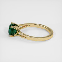 2.10 Ct. Sapphire Ring, 14K Yellow Gold 4