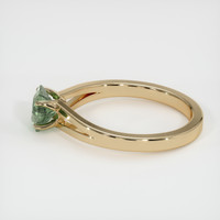 0.89 Ct. Sapphire Ring, 14K Yellow Gold 4