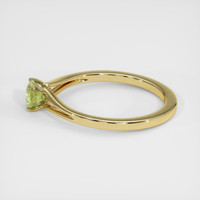 0.92 Ct. Sapphire Ring, 14K Yellow Gold 4