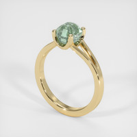 1.54 Ct. Sapphire Ring, 14K Yellow Gold 2