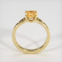 0.99 Ct. Sapphire Ring, 14K Yellow Gold 3