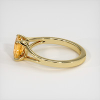 0.99 Ct. Sapphire Ring, 14K Yellow Gold 4