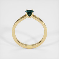 0.56 Ct. Sapphire Ring, 18K Yellow Gold 3