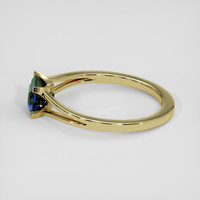 1.48 Ct. Blue Sapphire Ring, 18K Yellow Gold 4