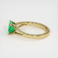Emerald Ring 0.91 Ct. 18K Yellow Gold Preview