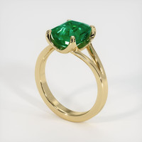 Emerald Ring 2.91 Ct., 18K Yellow Gold Preview
