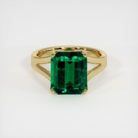 Emerald Ring 4.32 Ct., 18K Yellow Gold Preview