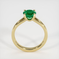 1.23 Ct. Emerald Ring, 18K Yellow Gold 3