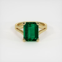 Emerald Ring 4.33 Ct., 18K Yellow Gold Preview