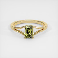 0.88 Ct. Gemstone Ring, 18K Yellow Gold 1