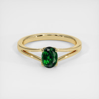 0.72 Ct. Gemstone Ring, 18K Yellow Gold 1