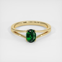 0.72 Ct. Gemstone Ring, 18K Yellow Gold 1